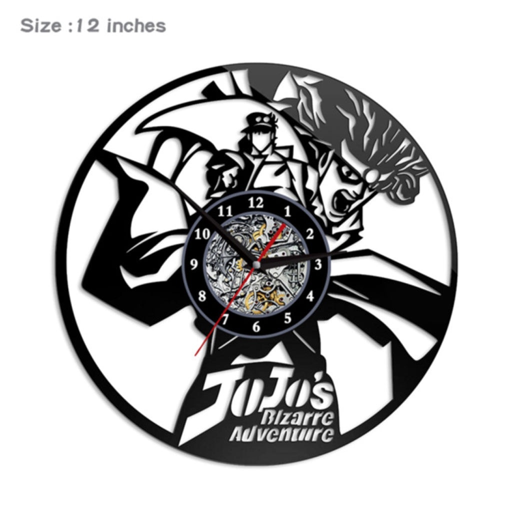 JoJo*s Bizarre Adventure - Jotaro-Star Platinum - Acrylic Clock