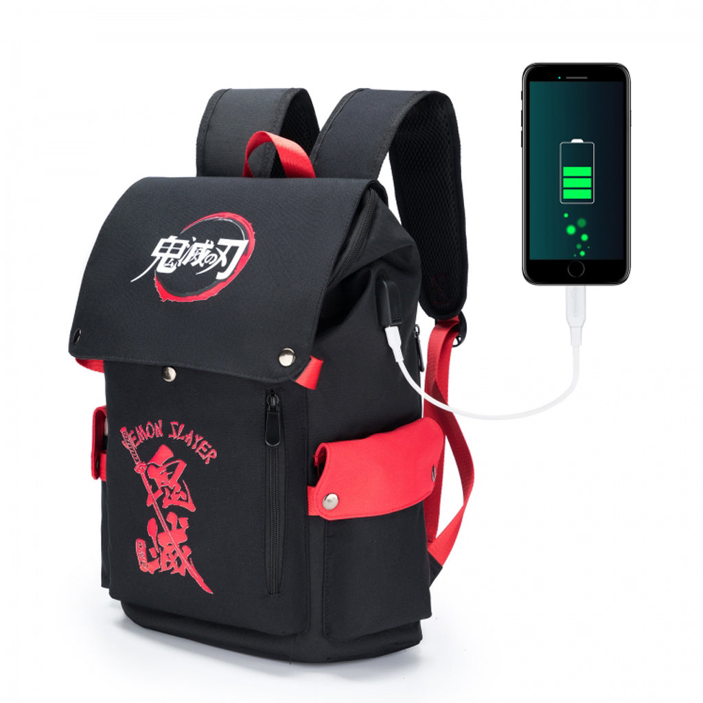 Demon Slayer - Logo - Canvas Backpack