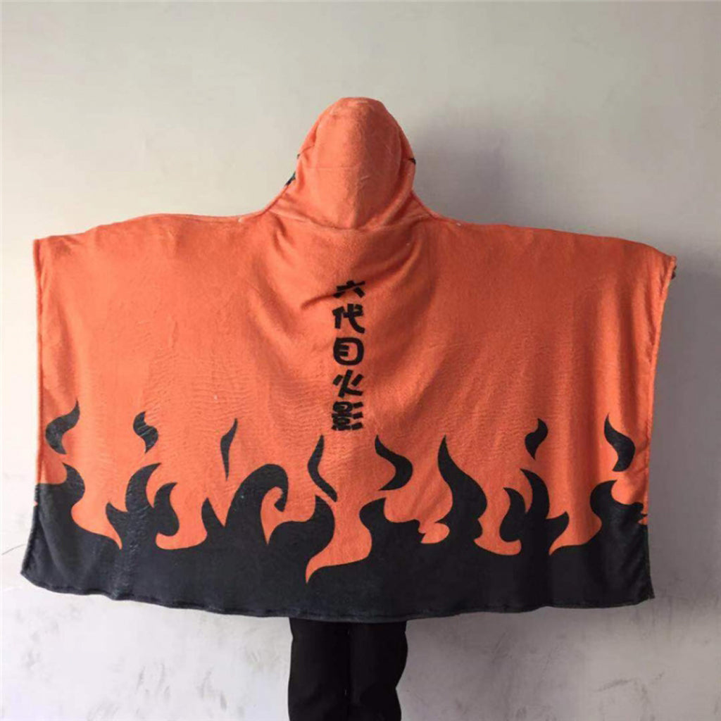 Naruto - Fleece Hooded Blanket 1x1.7m
