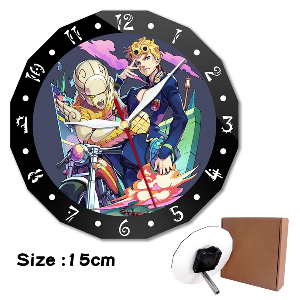 JoJo wall clock alarm clock 15cm