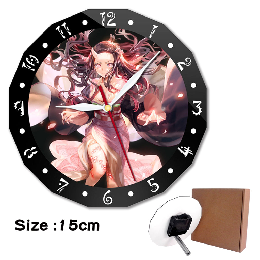 Demon Slayer - Nezuko - Acrylic Clock