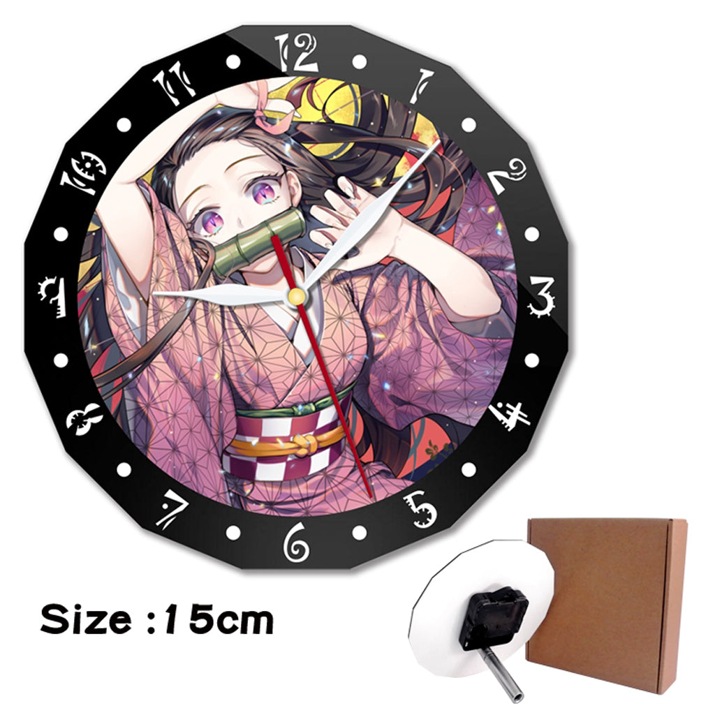 Demon Slayer - Nezuko - Acrylic Clock