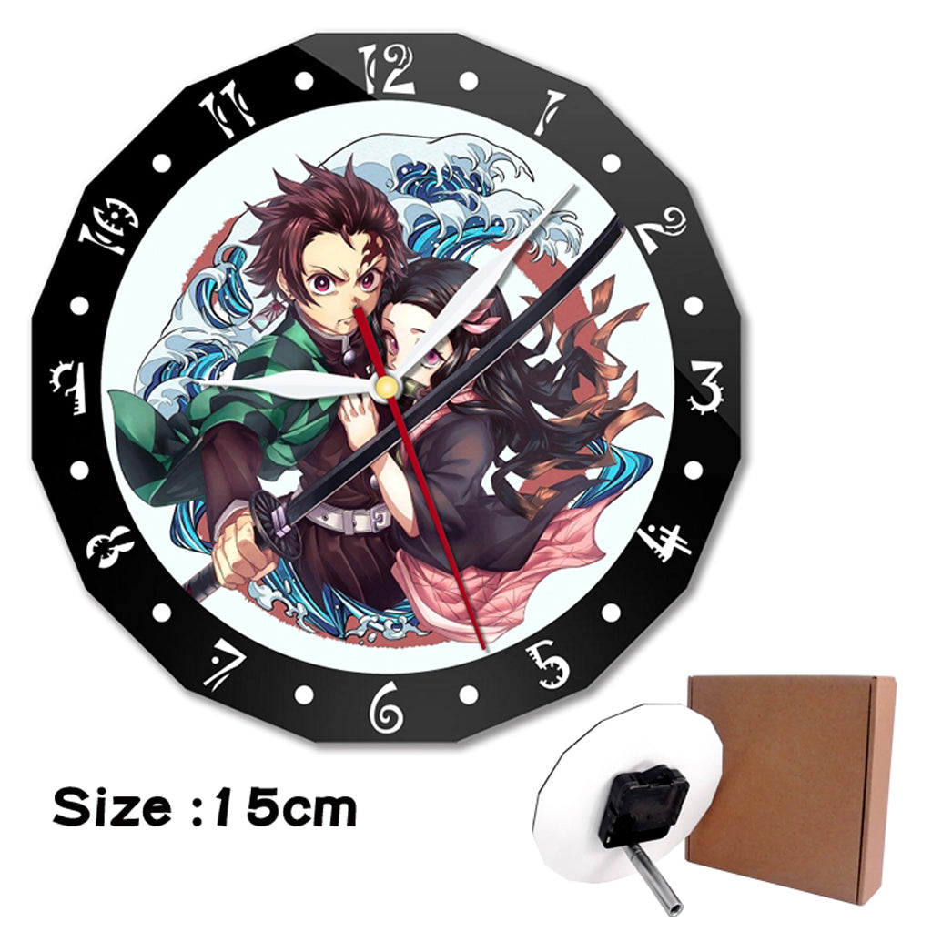 Demon Slayer - Tanjiro - Acrylic Clock