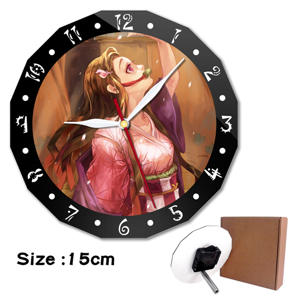 Demon Slayer Wall clock alarm clock 15cm