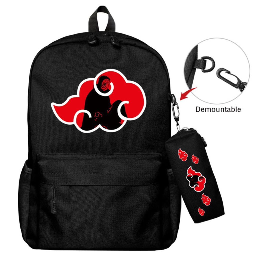 Naruto - Red Mist Cloud - Backpack &amp;Fanny Bag