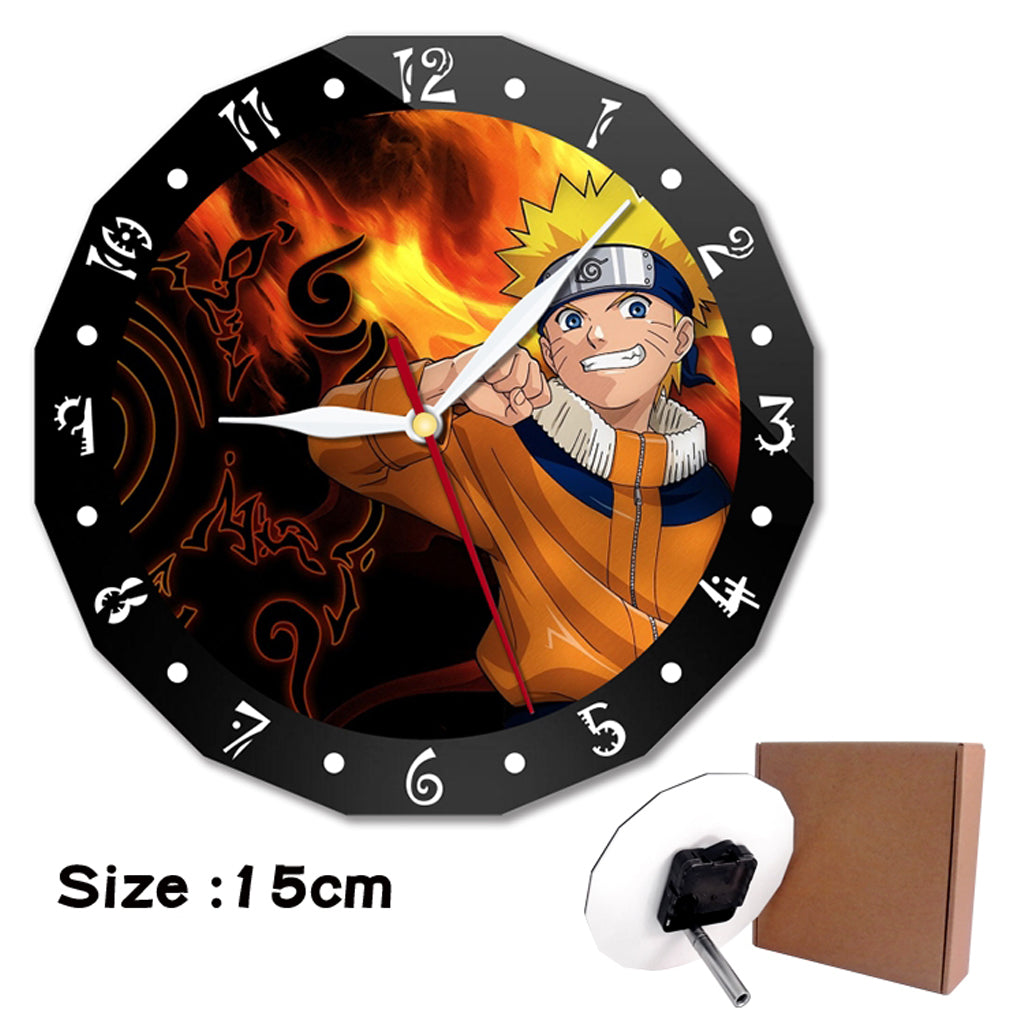 Naruto - Naruto Uzumaki - Acrylic Clock