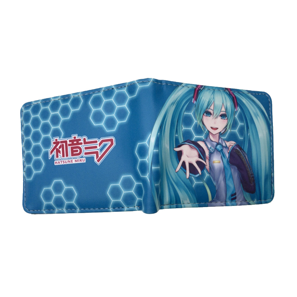 Hatsune Miku Two Fold Short Wallet
