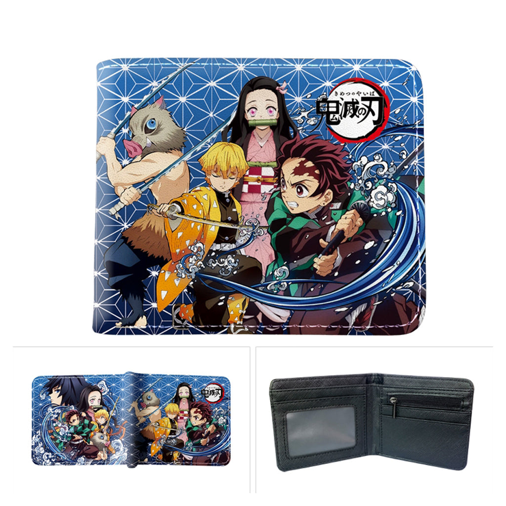 Demon Slayer Two Fold Short Wallet