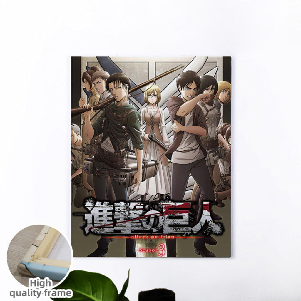 Attack on Titan - Wooden Art Frame