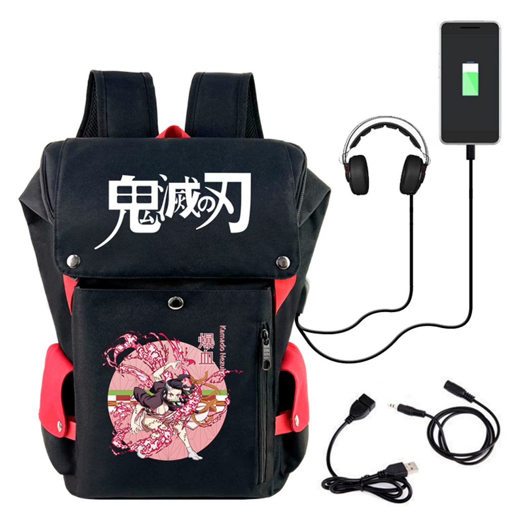 Demon Slayer Canvas Backpack