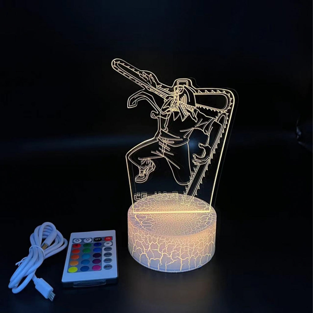 Chainsaw Man - 3D Acrylic Lamp