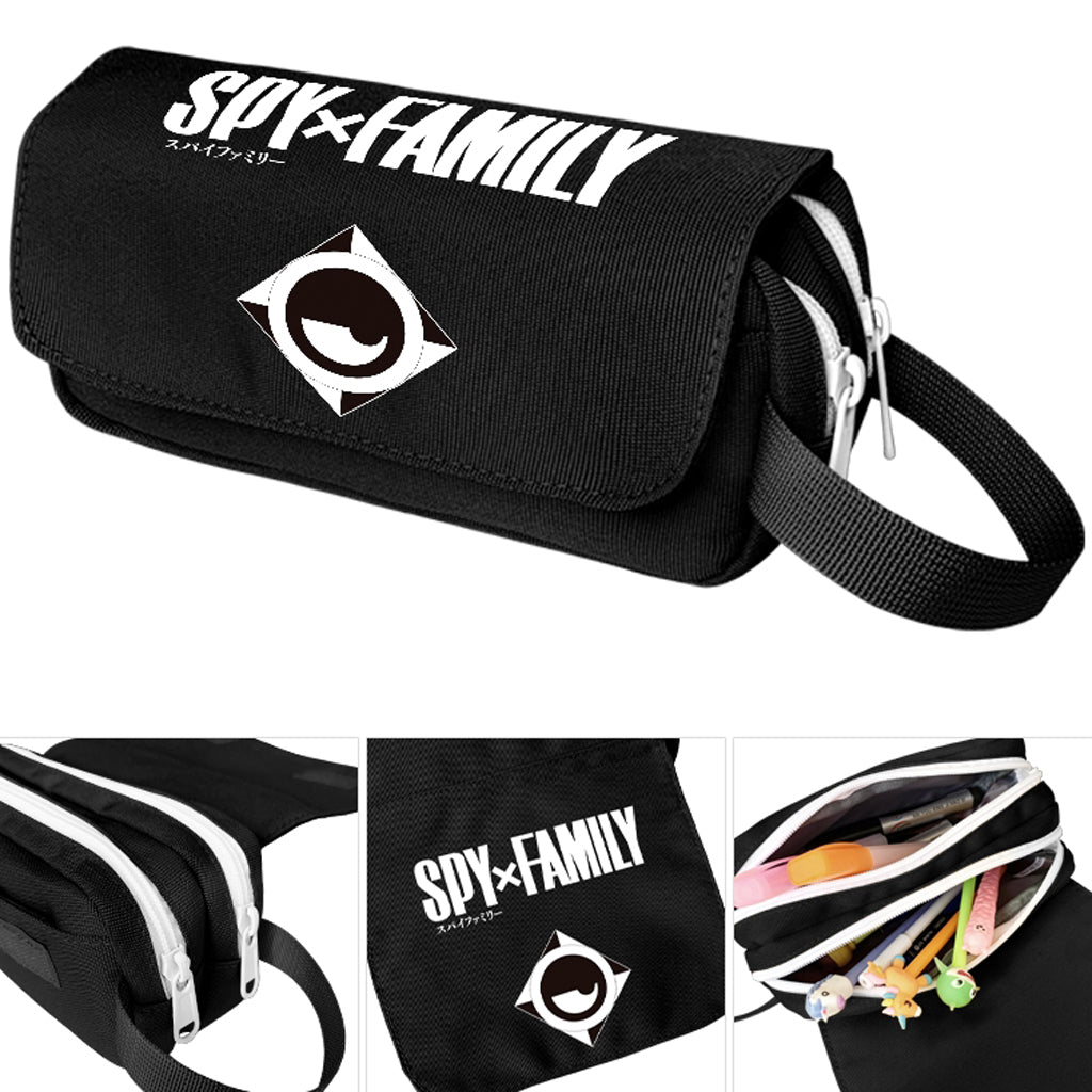 Spy Family - Double Zipper Pencil Case