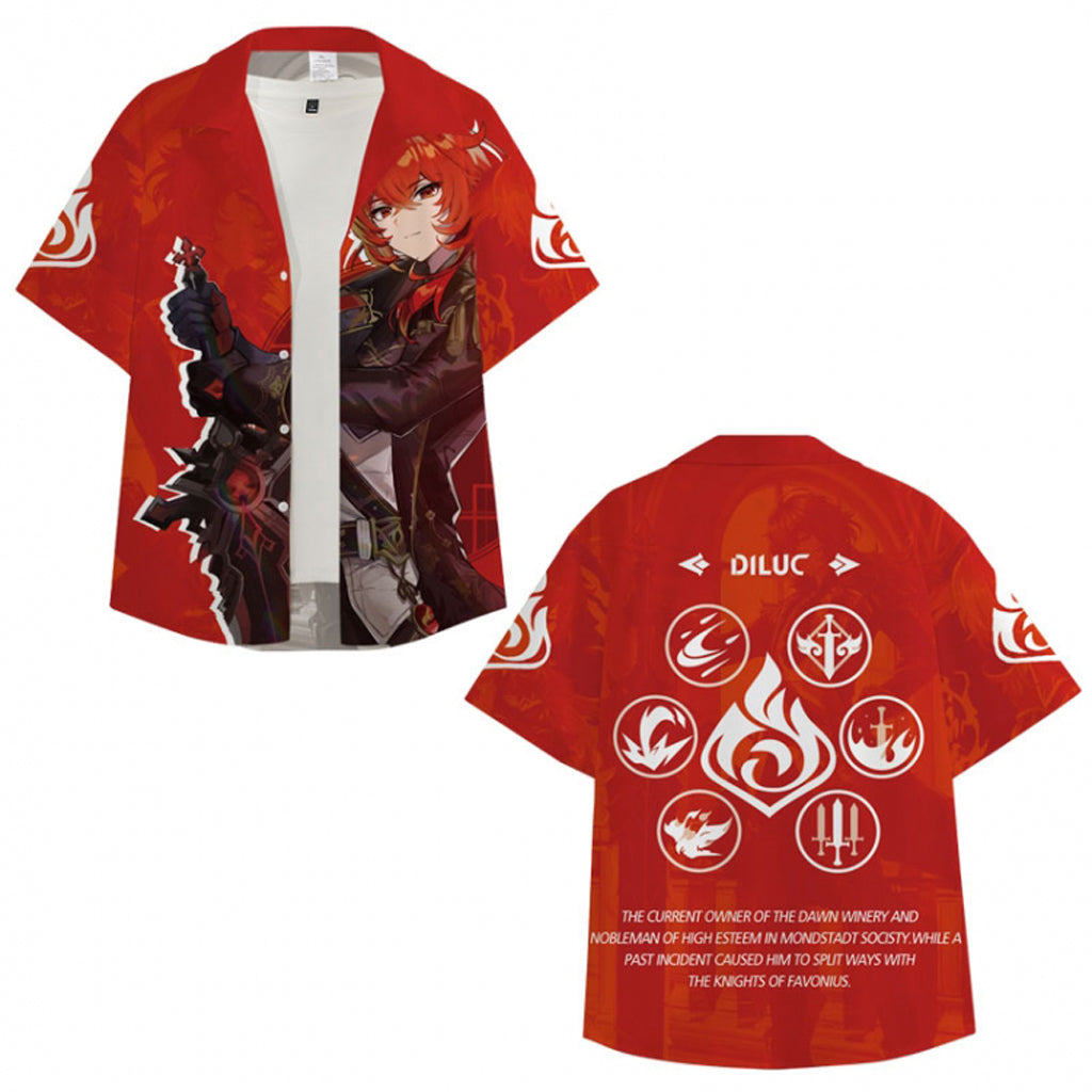Genshin Impact - Full Colour T-Shirt
