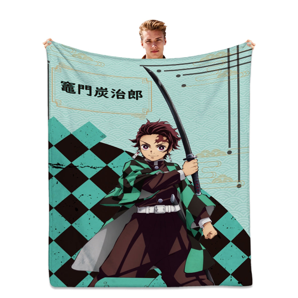 Demon Slayer - Flannel Blanket 100x135
