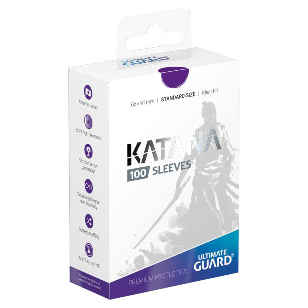 Katana Standard Size Sleeves - Purple (100)