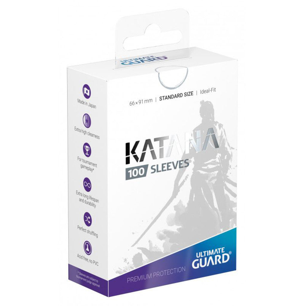 Katana Standard Size Sleeves - White (100)