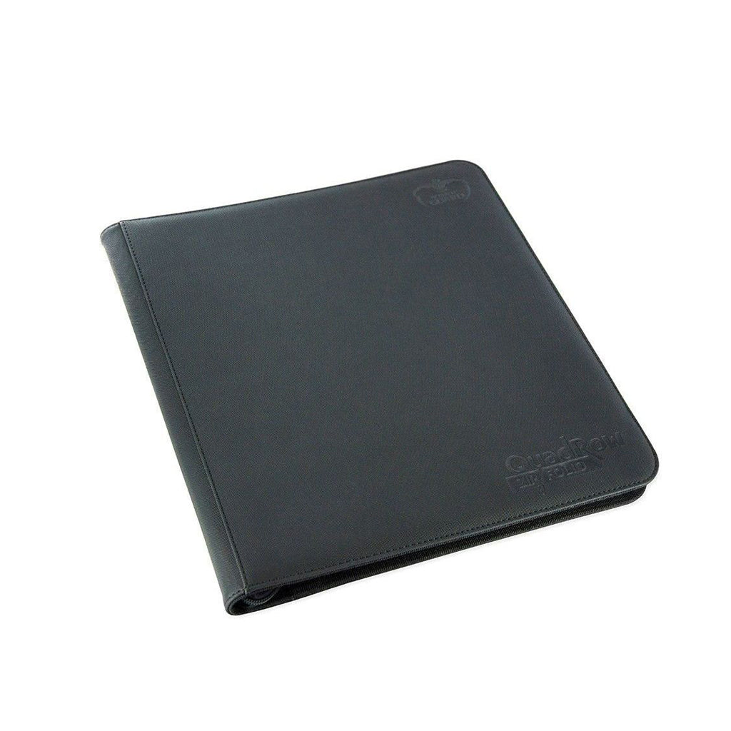 Ultimate Guard 12-Pocket QuadRow ZipFolio XenoSkin Black Folder