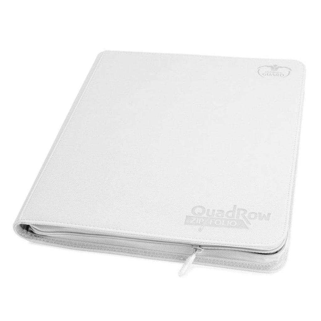 Ultimate Guard 12-Pocket QuadRow ZipFolio XenoSkin White Folder