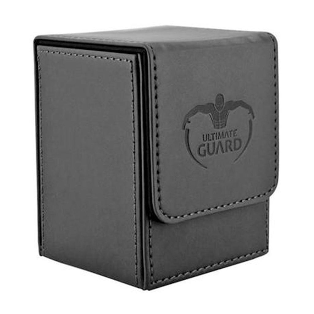 Ultimate Guard Deck Box - Black Leather 80+