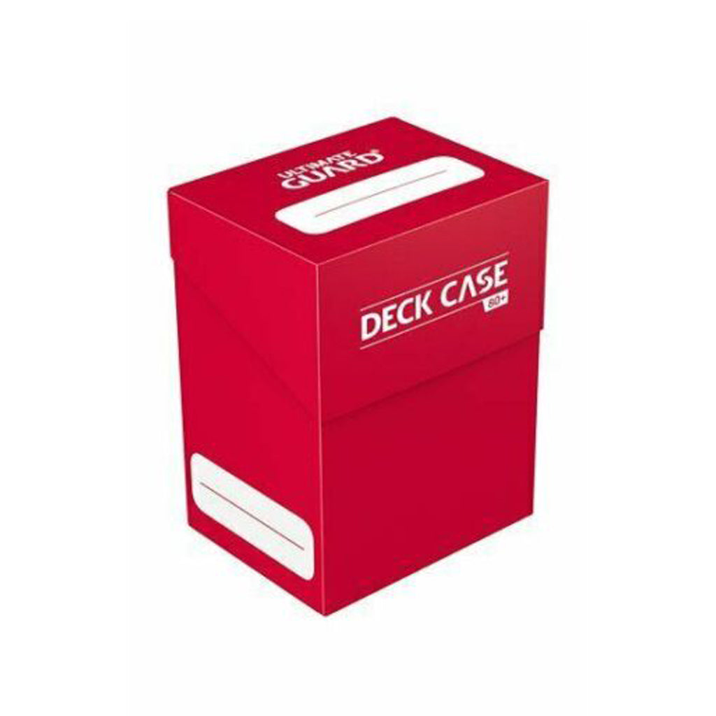 Ultimate Guard Deck Case 80+ Standard Size Red Deck Box