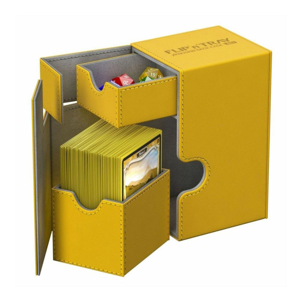 Ultimate Guard - Flip 'n' Tray Yellow (80)