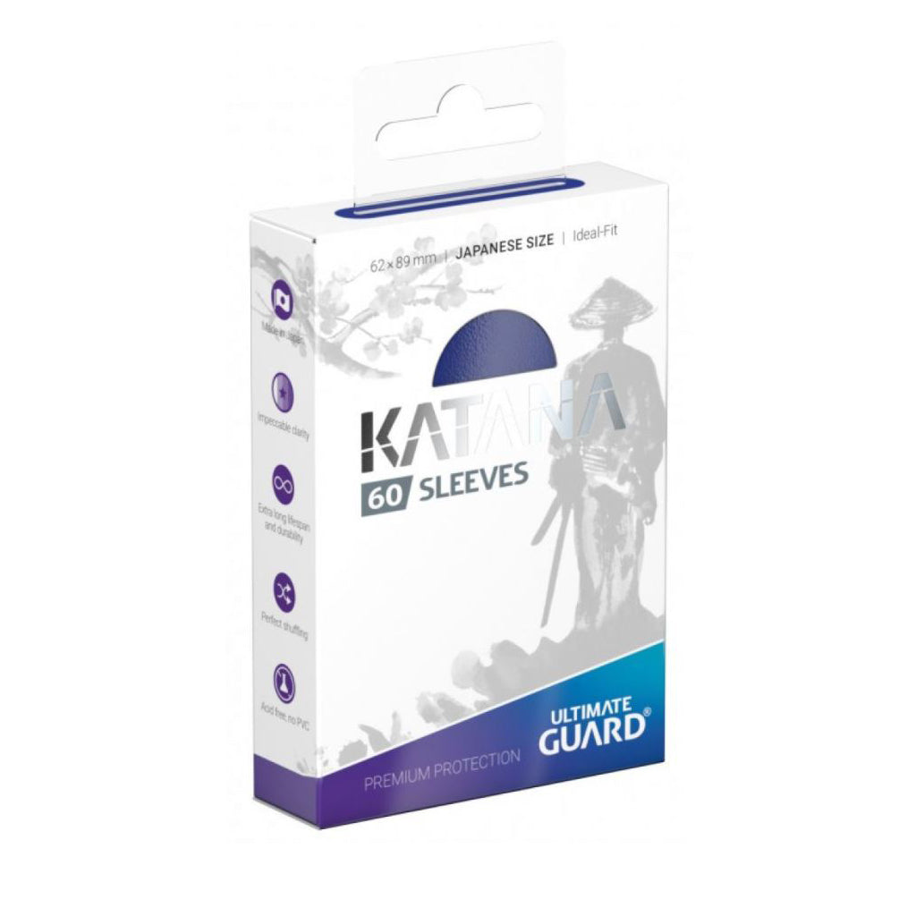 Ultimate Guard - Katana Japanese Size Sleeves Blue (60)