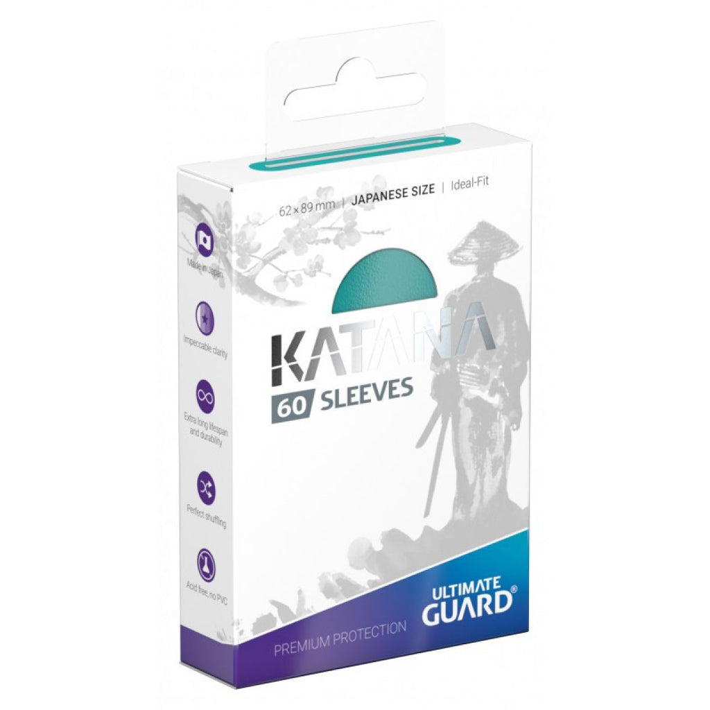 Ultimate Guard - Katana Japanese Size Sleeves Turquoise (60)