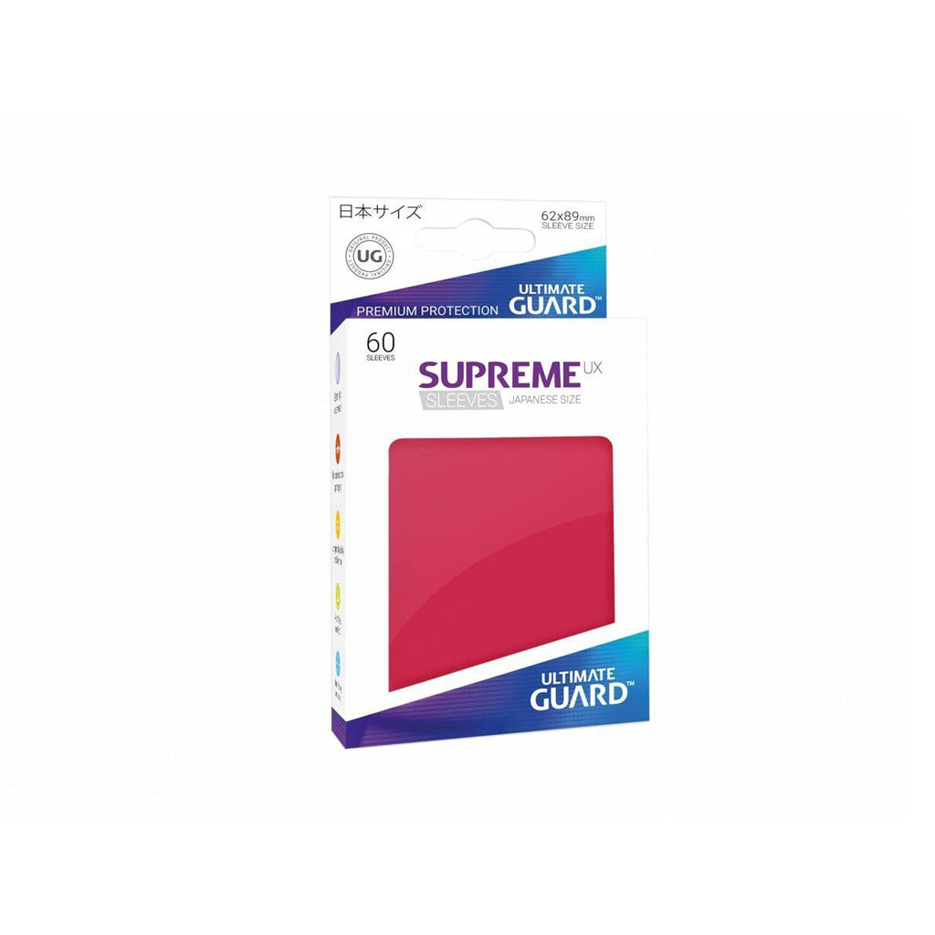 Ultimate Guard Supreme UX Sleeves Japanese Size Red (60)