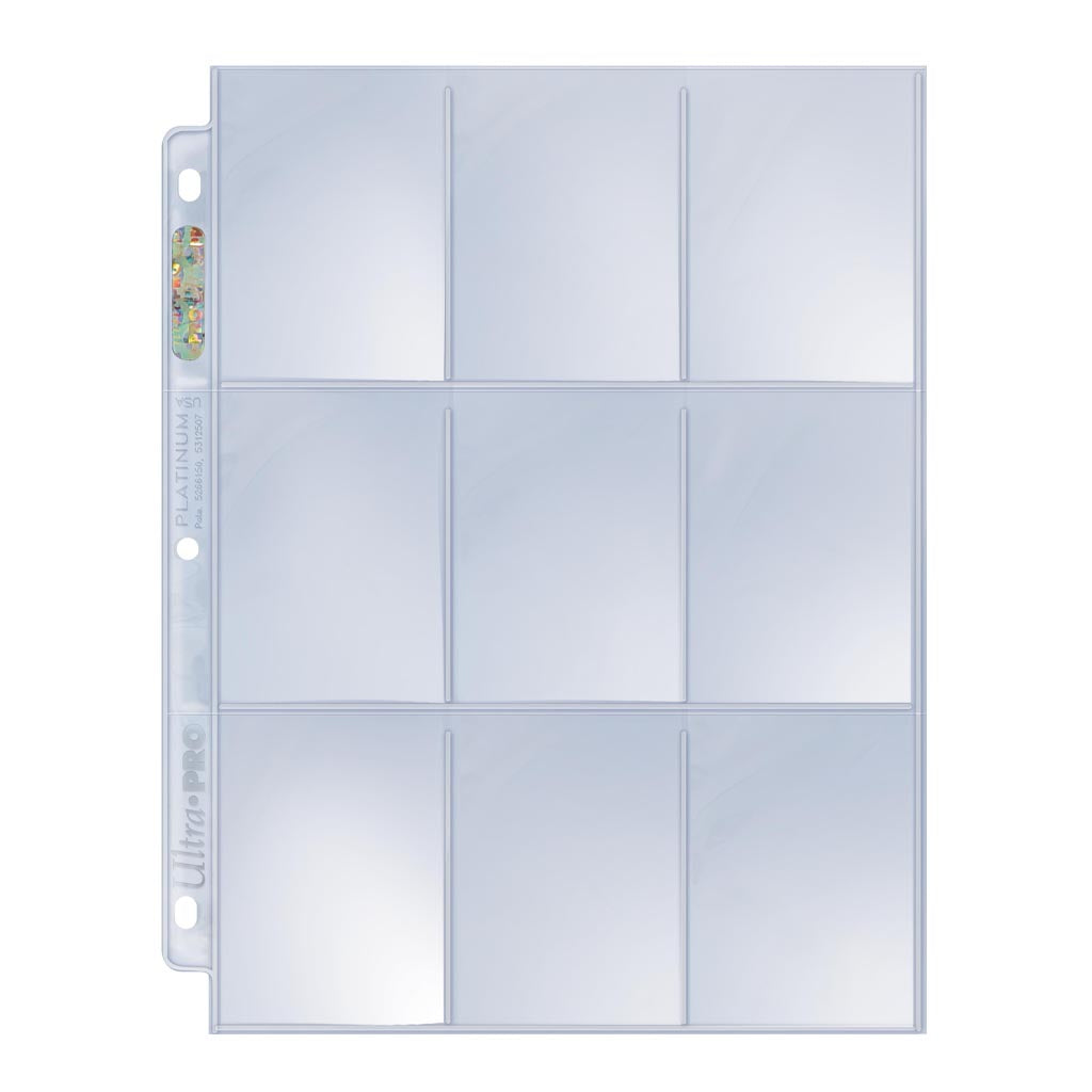 Ultra Pro - 9-Pocket Card Sleeve Page