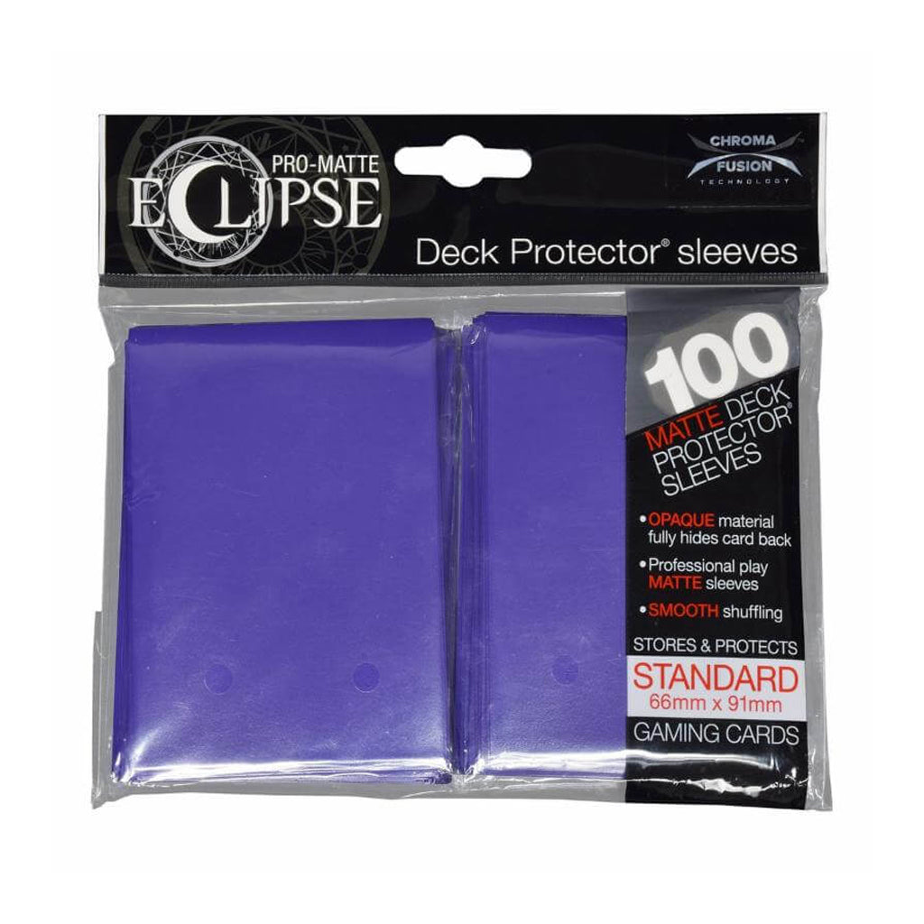 Ultra Pro - Pro Matte 100 Standard Card Sleeves (Purple)