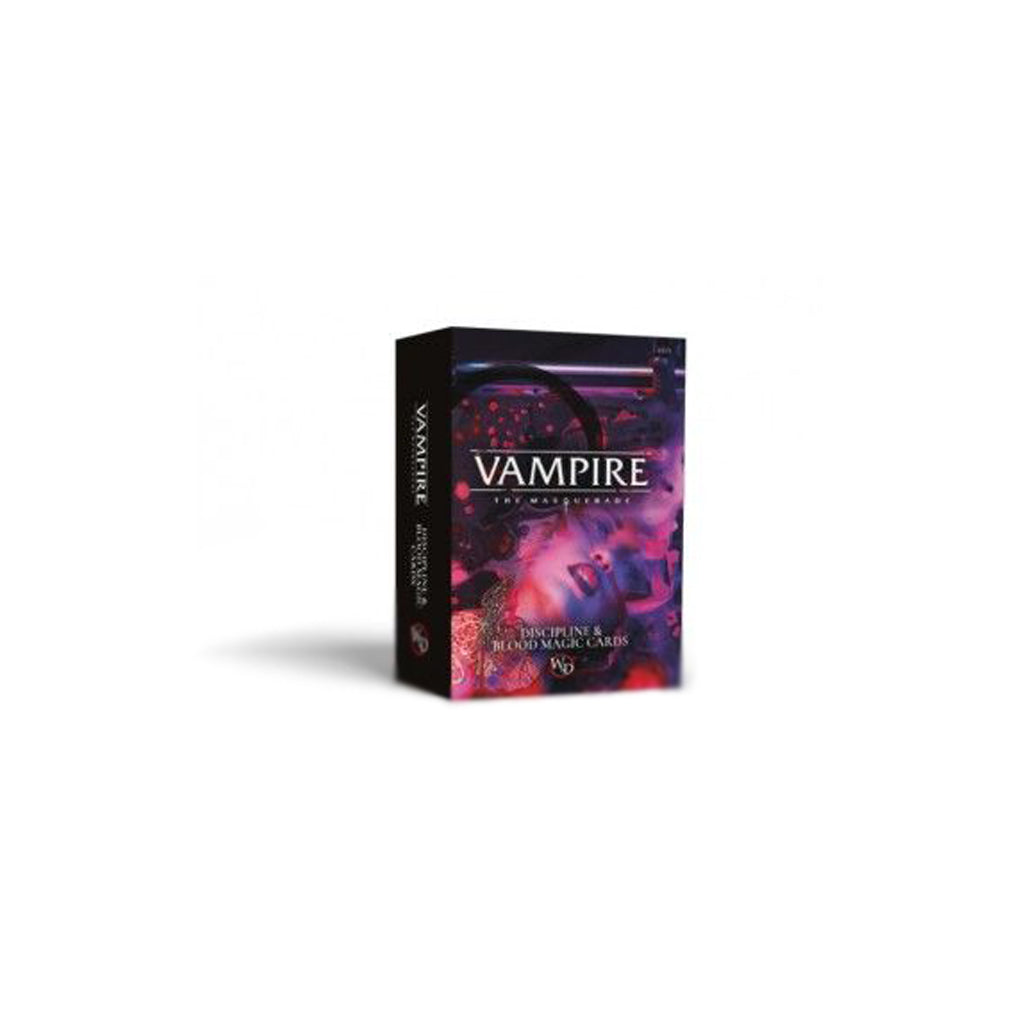 Vampire The Masquerade 5th Edition - Discipline &amp; Blood Magic Cards