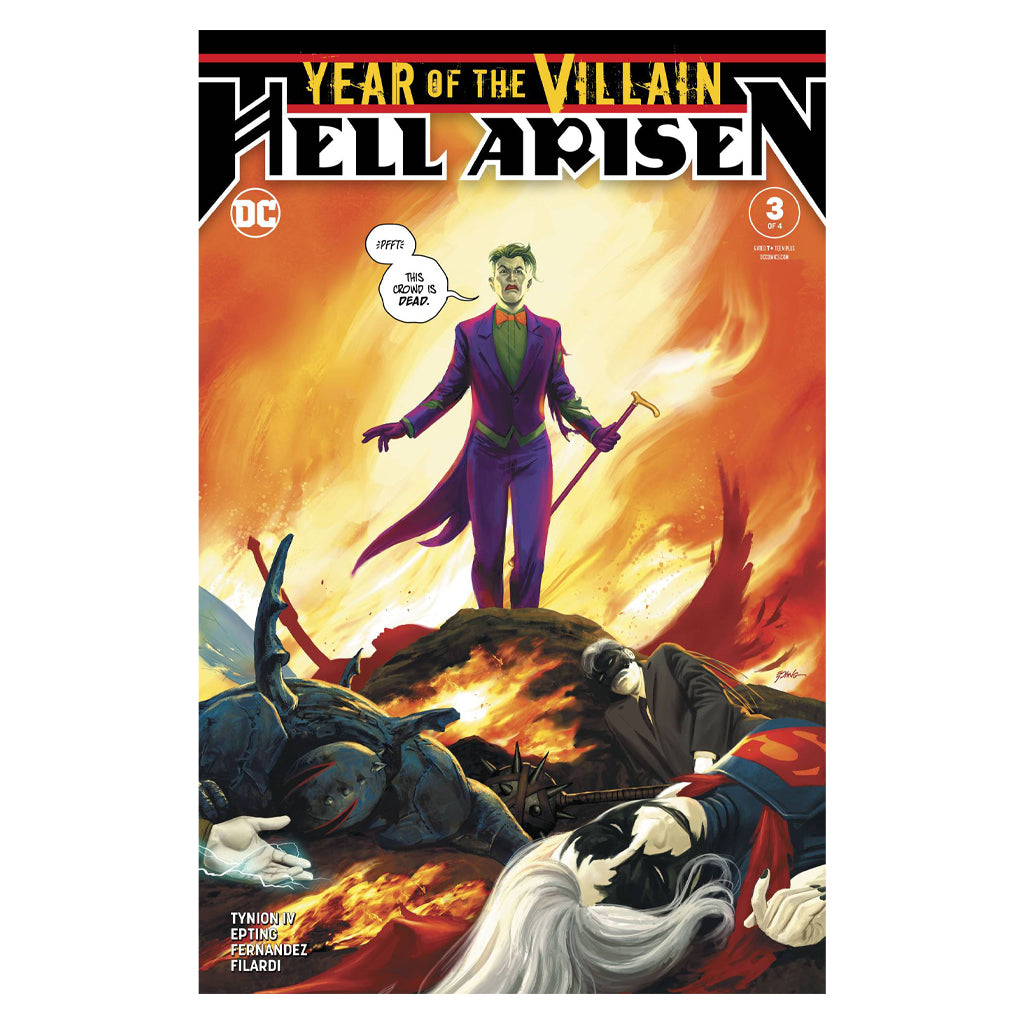 Year of the Villain Hell Arisen #3A (2019 DC) - (First Appearance of Punchline)