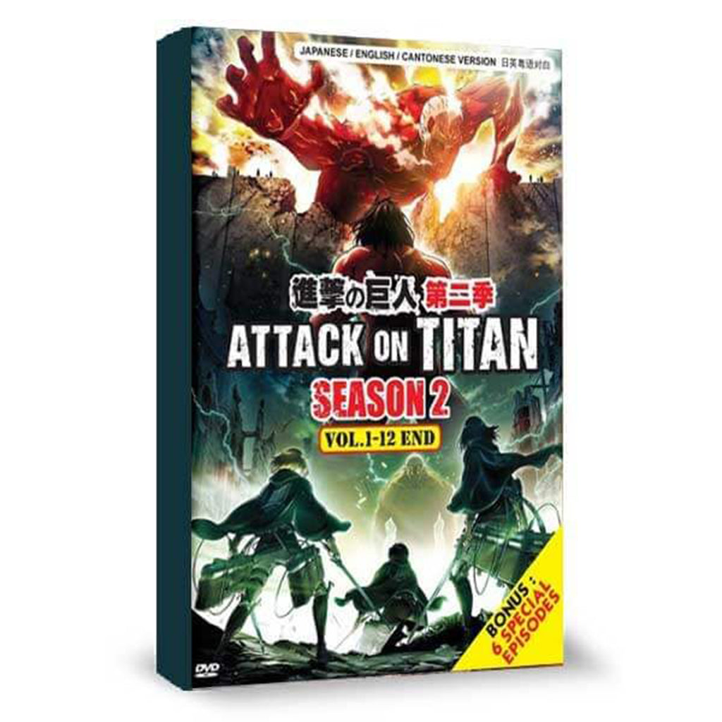 Attack On Titan Season 1-3
