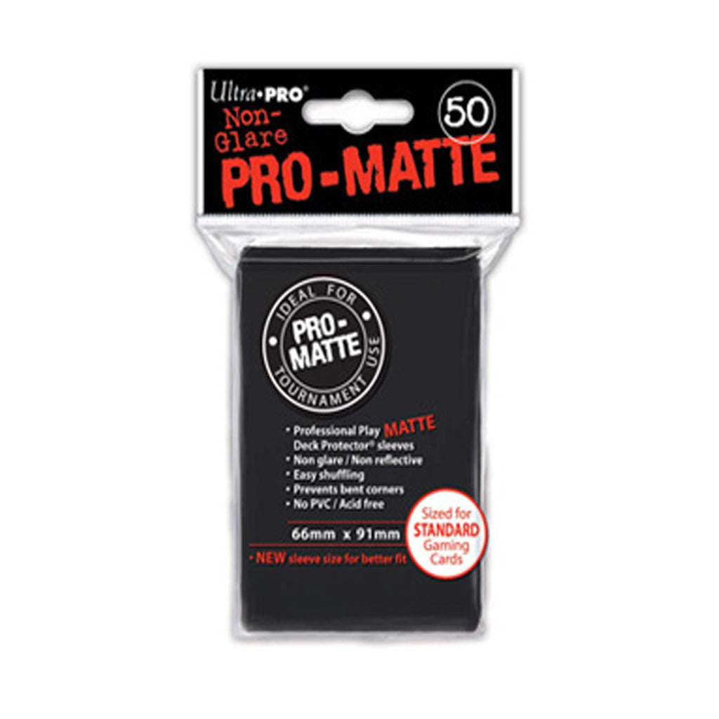 Ultra Pro - Deck Protector Pro-Matte 50ct - Black