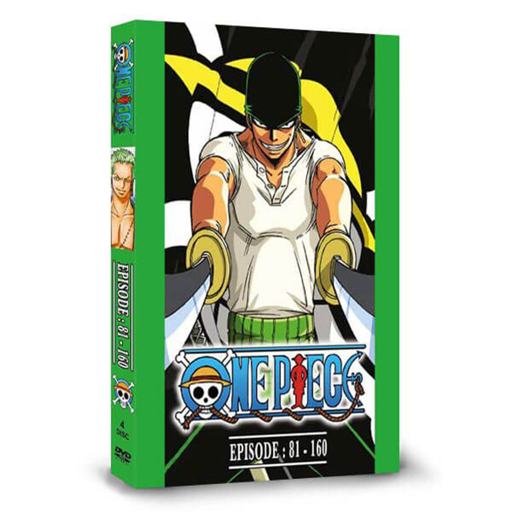 One Piece DVD Vol 81-160