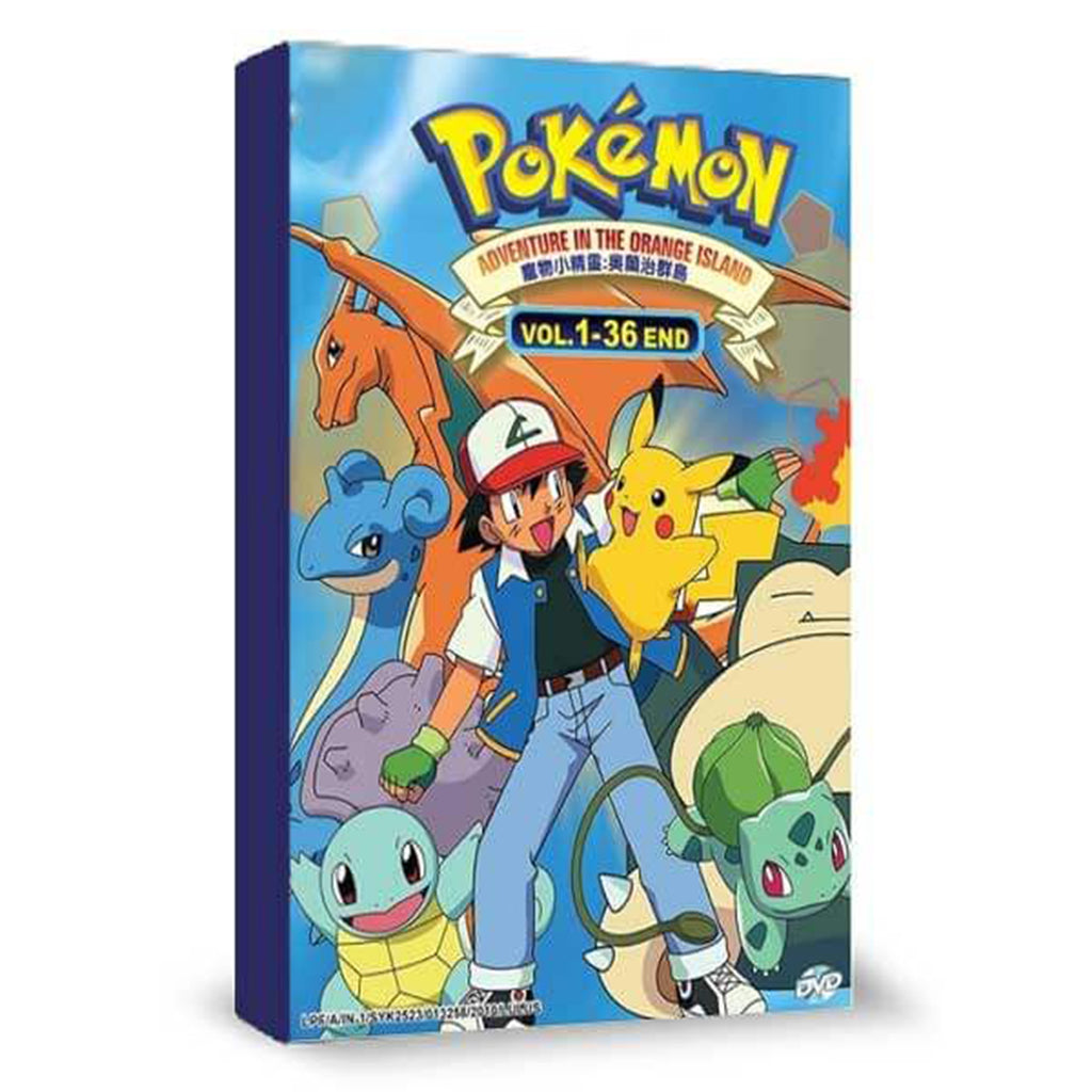Pokemon - Adventure in Orange Island DVD - 1-36