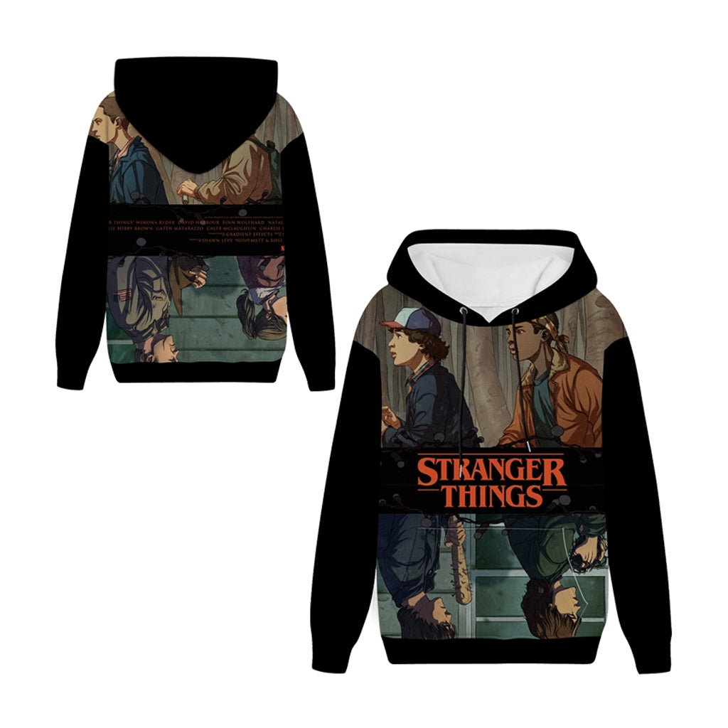 Stranger Things - Full Colour Hoodie (M)